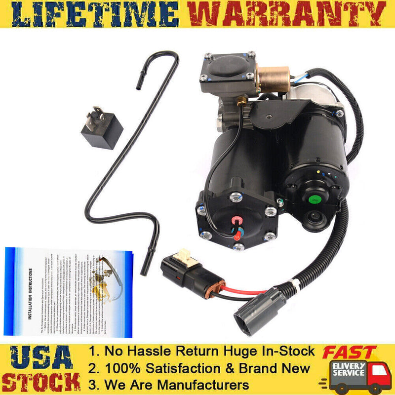 DURAFORCE Hitachi Air Suspension Compressor Pump Kit Fit LR3LR4 Range Rover Sport LR023964