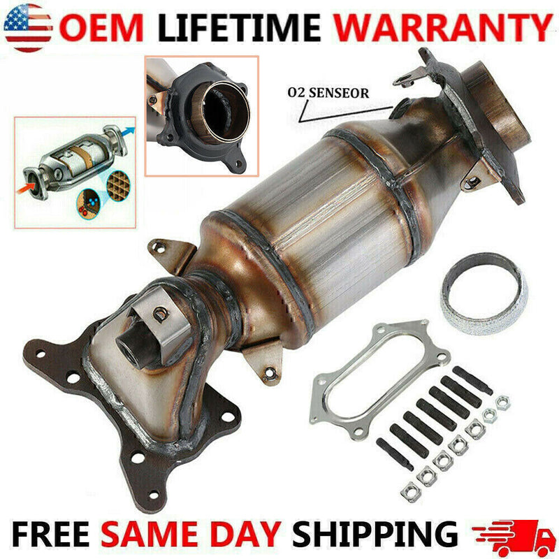 DURAFORCE For 2008-12 Honda Accord 2.4L 4CYL Manifold Catalytic Converter Direct-Fit NEW