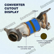 DURAFORCE For 2008-12 Honda Accord 2.4L 4CYL Manifold Catalytic Converter Direct-Fit NEW