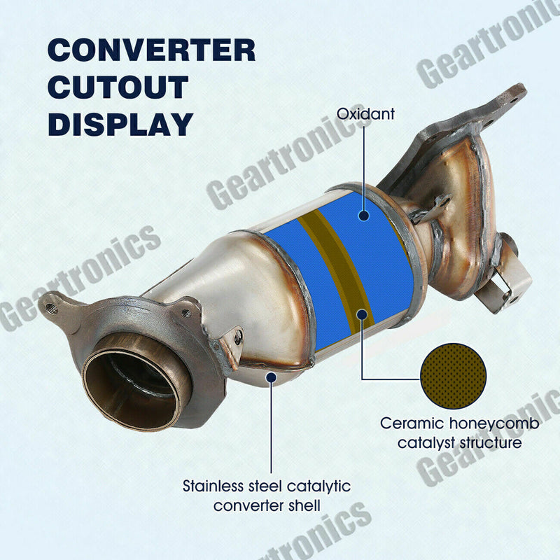 DURAFORCE For 2008-12 Honda Accord 2.4L 4CYL Manifold Catalytic Converter Direct-Fit NEW