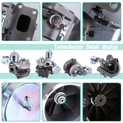 DURAFORCE TURBOCHARGER TURB TD04HL FOR 2007-2012 ACURA RDX 2.3L 49389-01043 49389-01020 US