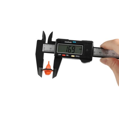 DURAFORCE 100PCS Fender Flare Retainer Clips For 2005-2015 Toyota Tacoma 75495-35010