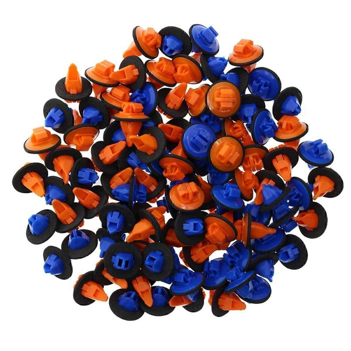 DURAFORCE 100PCS Fender Flare Retainer Clips For 2005-2015 Toyota Tacoma 75495-35010