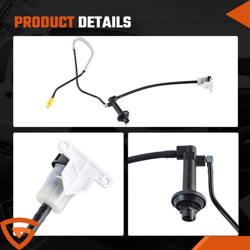 DURAFORCE PRE-FILLED CLUTCH MASTER CYLINDER SLAVE LINE For 95-11 FORD RANGER 2.3 2.5L 3.0L