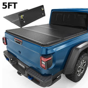 DURAFORCE 5 FT Hard Tri-Fold Tonneau Cover Bed For 2015-2024 Chevy Colorado GMC Canyon