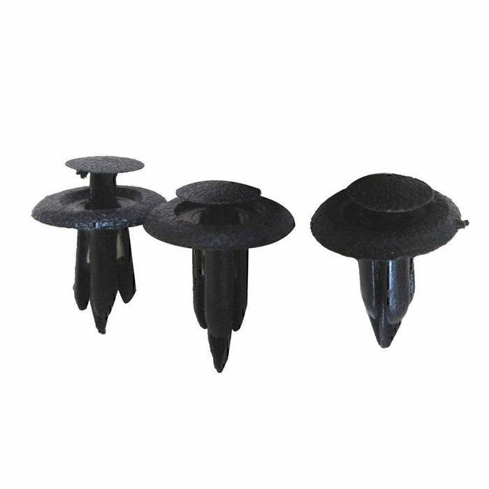 DURAFORCE 100 pcs Fender Clips Trim Car Auto Push Pin Rivet Bumper Fastener Panel-Retainer