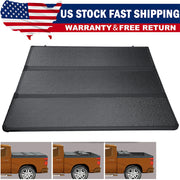 DURAFORCE FOR 16-23 TOYOTA TACOMA TRUCK 5FT SHORT BED HARD SOLID TRI-FOLD TONNEAU COVER !