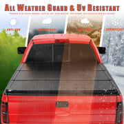 DURAFORCE FOR 16-23 TOYOTA TACOMA TRUCK 5FT SHORT BED HARD SOLID TRI-FOLD TONNEAU COVER !
