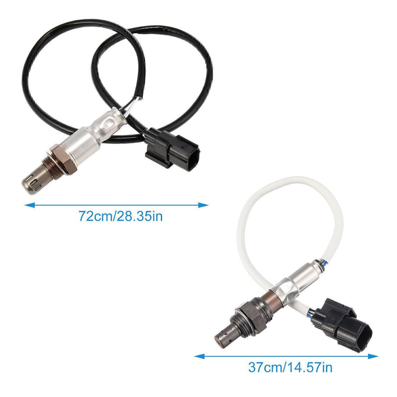 DURAFORCE 4pcs Upstream & Downstream O2 Oxygen Sensor For 2011-2013 Honda Odyssey V6 3.5L