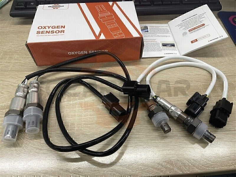DURAFORCE 4pcs Upstream & Downstream O2 Oxygen Sensor For 2011-2013 Honda Odyssey V6 3.5L