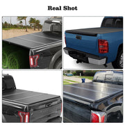 DURAFORCE 5.7FT 3-Fold Truck Bed Tonneau Cover Fit for 2009-24 Dodge Ram 1500 Pickup USA