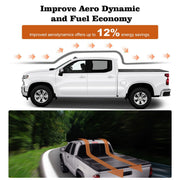 DURAFORCE 5.7FT 3-Fold Truck Bed Tonneau Cover Fit for 2009-24 Dodge Ram 1500 Pickup USA