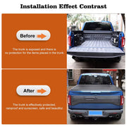 DURAFORCE 5.7FT 3-Fold Truck Bed Tonneau Cover Fit for 2009-24 Dodge Ram 1500 Pickup USA
