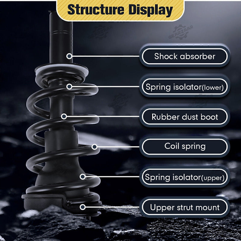 DURAFORCE For Escalade Suburban Tahoe 2015-2020 Front Strut Assys+Rear Shock Absorbers USA