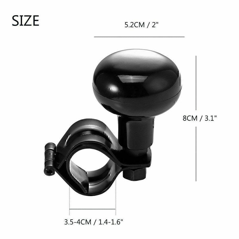 DURAFORCE Heavy Duty Steering Wheel Knob Spinner Handle Auto/Tractor Suicide Power Ball
