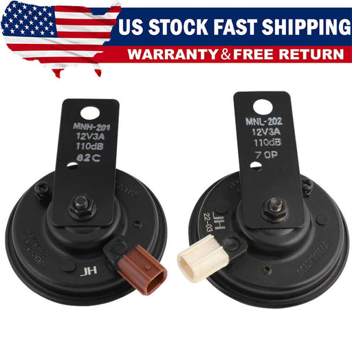 DURAFORCE Car High &Low Horn For Honda Accord Fit Odyysey City CRV Civic Crosstour Pilot