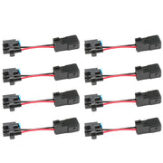 DURAFORCE 8x LQ4 LQ9 4.8 5.3 6.0 Delphi wire Harness to LS1 LS6 EV1 Injector Adapters!