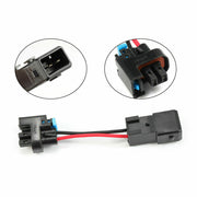 DURAFORCE 8x LQ4 LQ9 4.8 5.3 6.0 Delphi wire Harness to LS1 LS6 EV1 Injector Adapters!