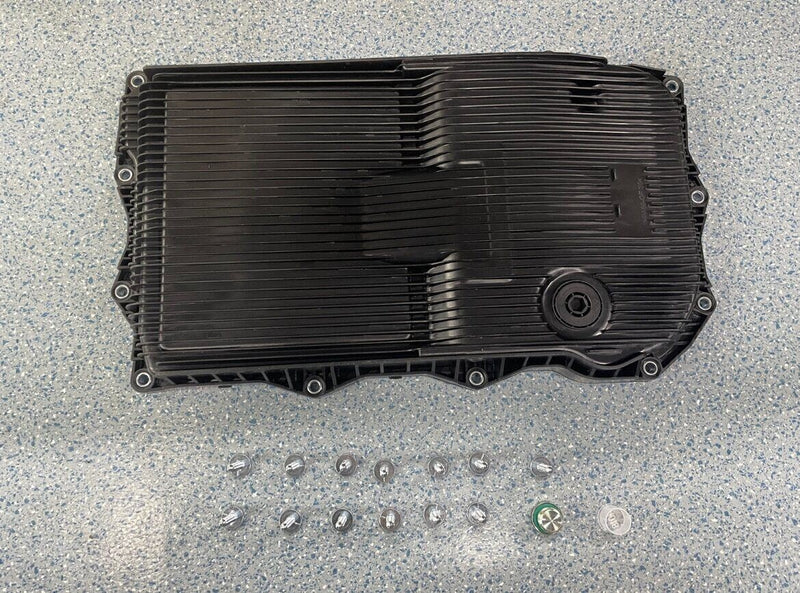 DURAFORCE Auto Transmission Oil Pan For Ram 1500 Dodge Charger Jeep Grand Cherokee /8HP70