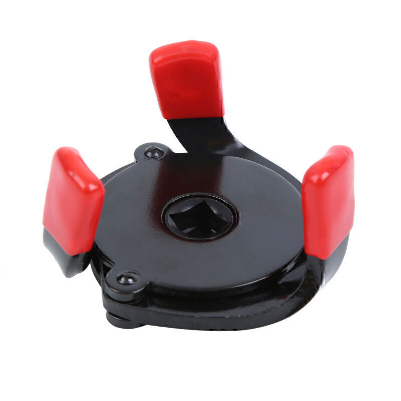 DURAFORCE Universal Car 3 Jaws Oil Filter Wrench Adjustable Spanner Remover Removal Tool-