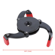 DURAFORCE Universal Car 3 Jaws Oil Filter Wrench Adjustable Spanner Remover Removal Tool-