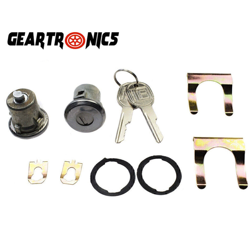 DURAFORCE 1 Pair Door Lock Cylinder Set For Chevy Chevrolet GMC Truck SUV Oldsmobile US!