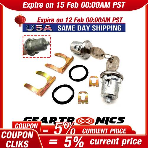 DURAFORCE Pair of 2PCS Door Lock Cylinder For Chevy Chevrolet GMC Truck SUV Oldsmobile