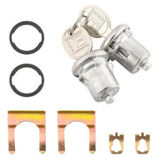 DURAFORCE Pair of 2PCS Door Lock Cylinder For Chevy Chevrolet GMC Truck SUV Oldsmobile