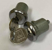 DURAFORCE Pair of 2PCS Door Lock Cylinder For Chevy Chevrolet GMC Truck SUV Oldsmobile