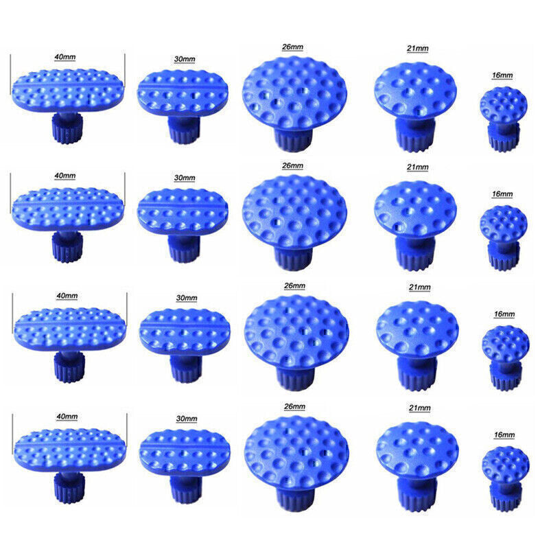 DURAFORCE 90x Kit PDR Glue Pulling Tabs Paintless Dent Repair Hail Removal For Universal