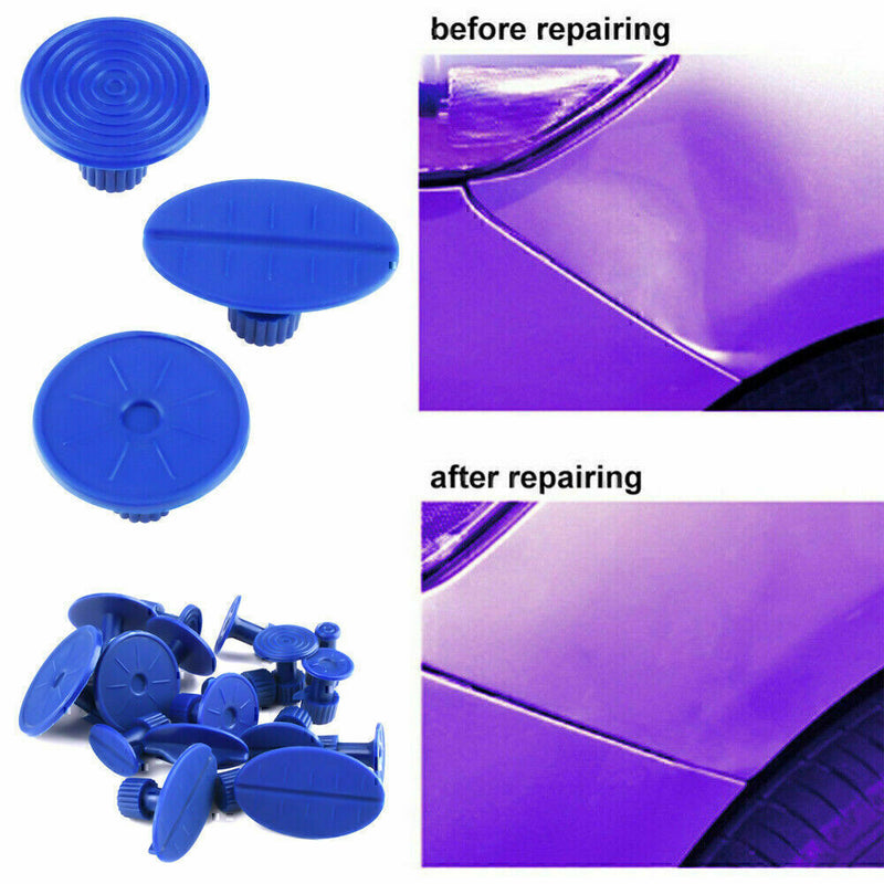 DURAFORCE 90x Kit PDR Glue Pulling Tabs Paintless Dent Repair Hail Removal For Universal