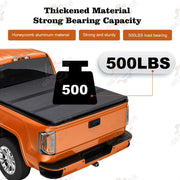 DURAFORCE 5.5FT 3-Fold Truck Bed Hard Tonneau Cover For 2009-2014 Ford F150 F-150