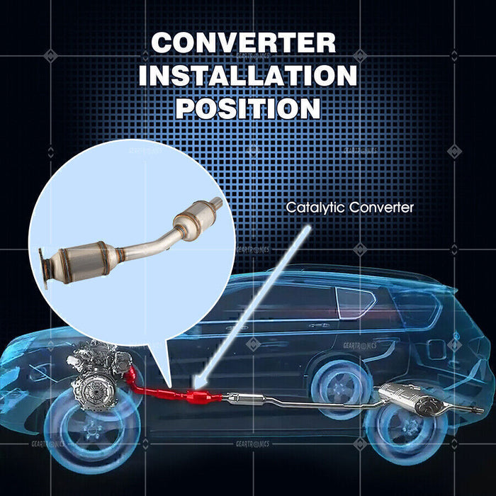 DURAFORCE Catalytic Converter For 2003-2008 Toyota Corolla Matrix Pontiac Vibe 1.8L Center