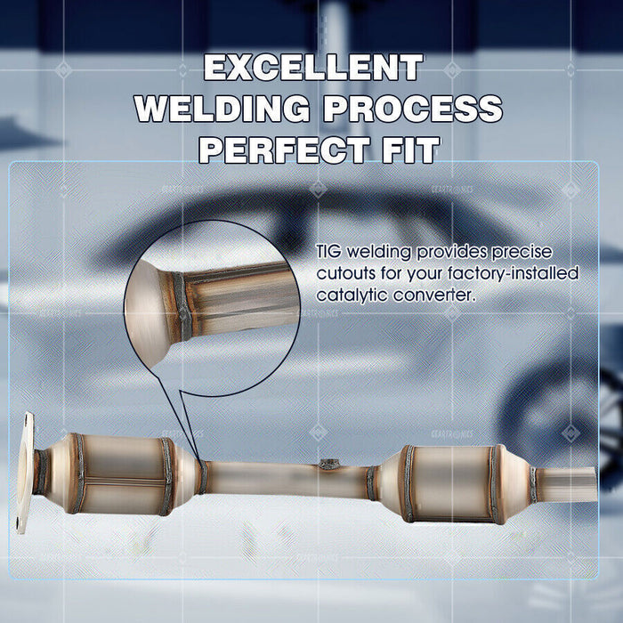 DURAFORCE Catalytic Converter For 2003-2008 Toyota Corolla Matrix Pontiac Vibe 1.8L Center