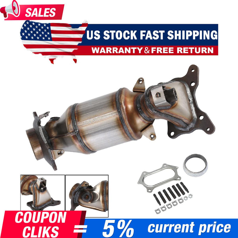 DURAFORCE Manifold Catalytic Converter For Honda Accord 2.4L 4CYL 2008 2009 2010 11 -2012