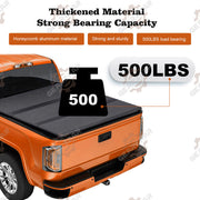DURAFORCE 5FT Hard Tri-Fold Tonneau Cover Truck Bed For 2024 2025 Toyota Tacoma Waterproof