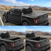 DURAFORCE 5FT Hard Tri-Fold Tonneau Cover Truck Bed For 2024 2025 Toyota Tacoma Waterproof