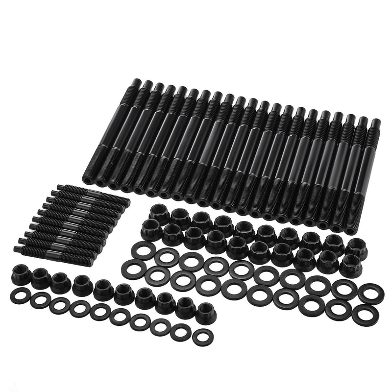 DURAFORCE Head Studs Bolts Kit Fit for 2004-2020 Chevy GM 4.8L 5.3L 5.7L 6.0L 6.2L 7.0L