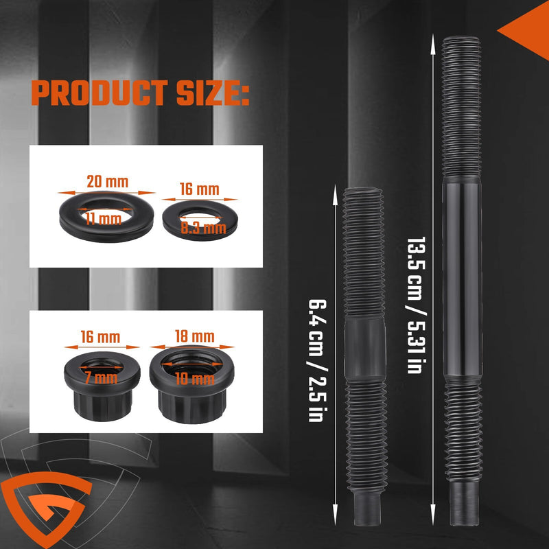 DURAFORCE Head Studs Bolts Kit Fit for 2004-2020 Chevy GM 4.8L 5.3L 5.7L 6.0L 6.2L 7.0L