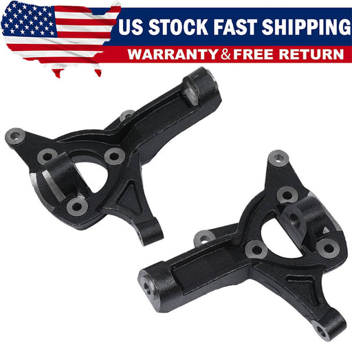 DURAFORCE FIT FOR 2007 - 2017 SILVERADO SIERRA C1500 2WD 4.5" LIFT SPINDLES KNUCKLES