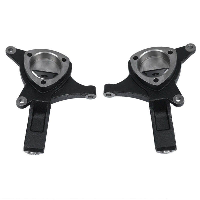 DURAFORCE FIT FOR 2007 - 2017 SILVERADO SIERRA C1500 2WD 4.5" LIFT SPINDLES KNUCKLES