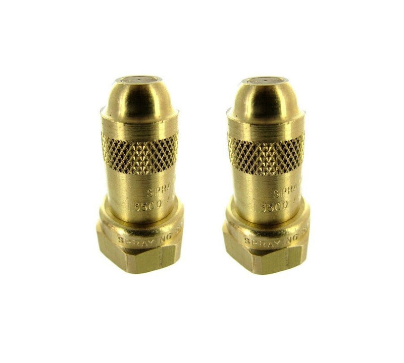 DURAFORCE 2 of TeeJet ConeJet Brass Adjustable Spray Tip 11/16" Thread 0.47 GPM @ 40 PSI