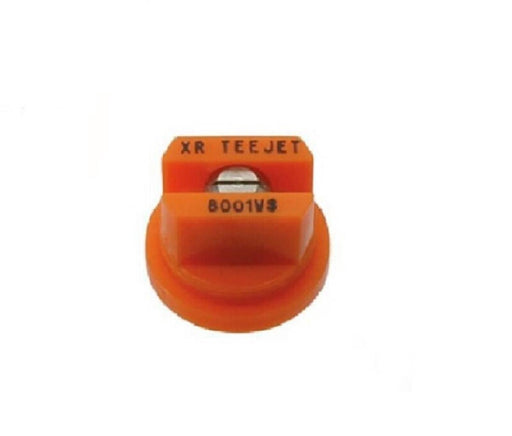 DURAFORCE Pack of 25 - TeeJet Extended Range Flat Spray Tips Orange 80° Poly w/SS Insert