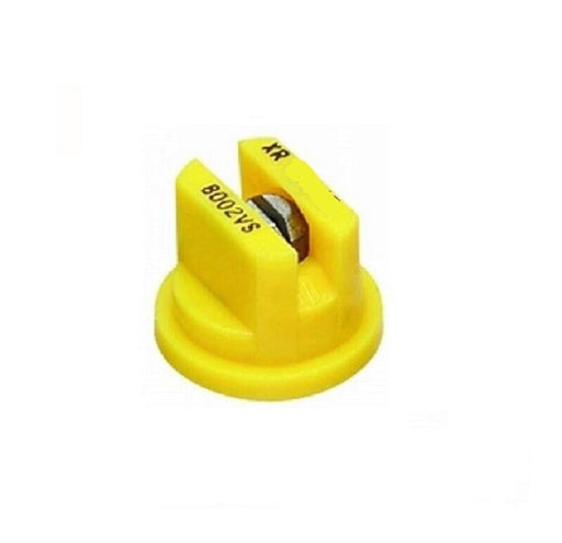 DURAFORCE Pack of 25 - TeeJet Extended Range Flat Spray Tips Yellow 80° Poly w/SS Insert