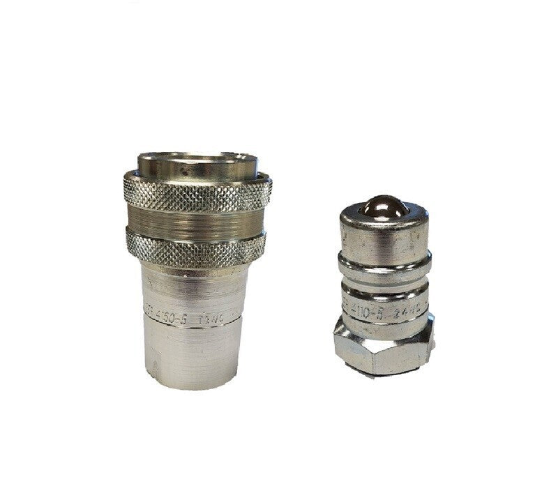 DURAFORCE Pioneer 3/4" - 14 NPTF Complete Coupler Body Set 4110-5 Male & 4150-5 Female
