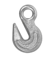 DURAFORCE Pack of 15 - 1/4" Chain Grab Hook Grade 30 w/ 1,250 LB Load Limit 07206