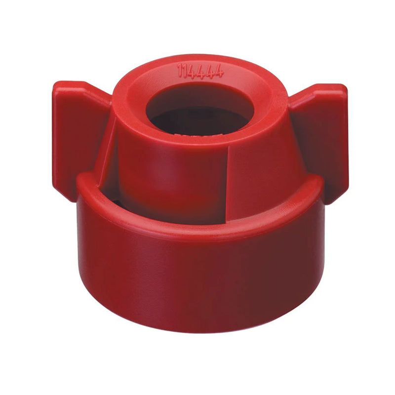 DURAFORCE Quick TeeJet Red Nylon Cap Fits TK, TX, TXA, TG, Hose Shanks & Disc Cores