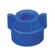 DURAFORCE Quick TeeJet Blue Nylon Cap Fits TK, TX, TXA, TG, Hose Shanks & Disc Cores