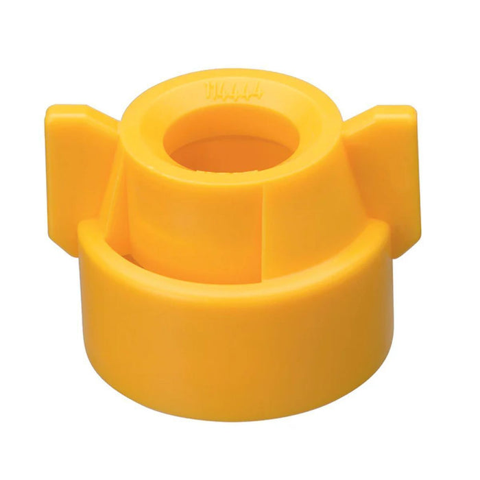 DURAFORCE 25 of Quick TeeJet Yellow Nylon Cap Fits TK, TX, TXA, TG, Hose Shank & Disc Core