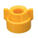 DURAFORCE 25 of Quick TeeJet Yellow Nylon Cap Fits TK, TX, TXA, TG, Hose Shank & Disc Core